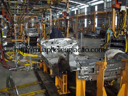 thanh lý dây chuyền sản xuất